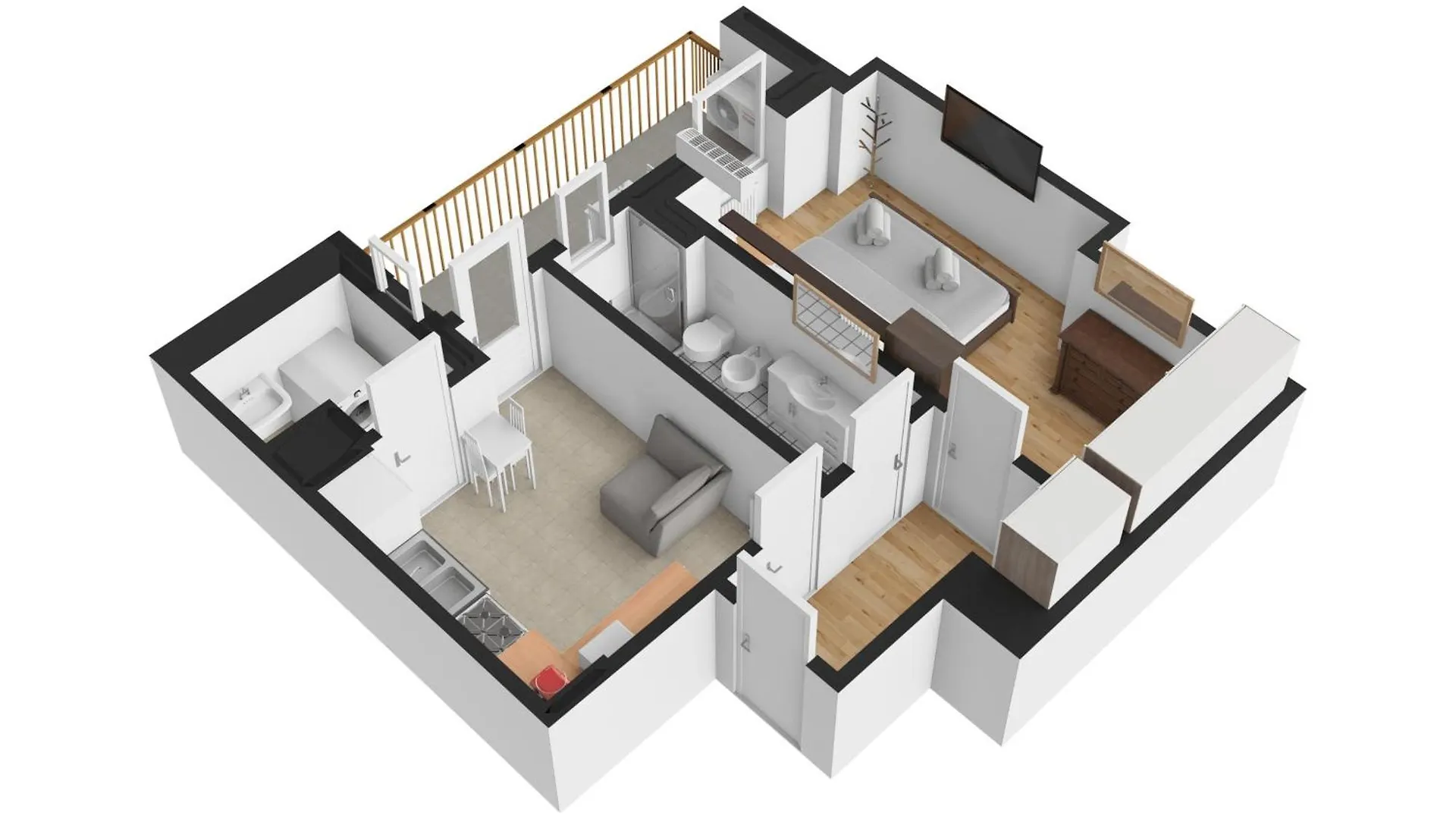 Apartmán Free Private Parking - 5 Min To Metro - Access Control Guard - Quiet Milán